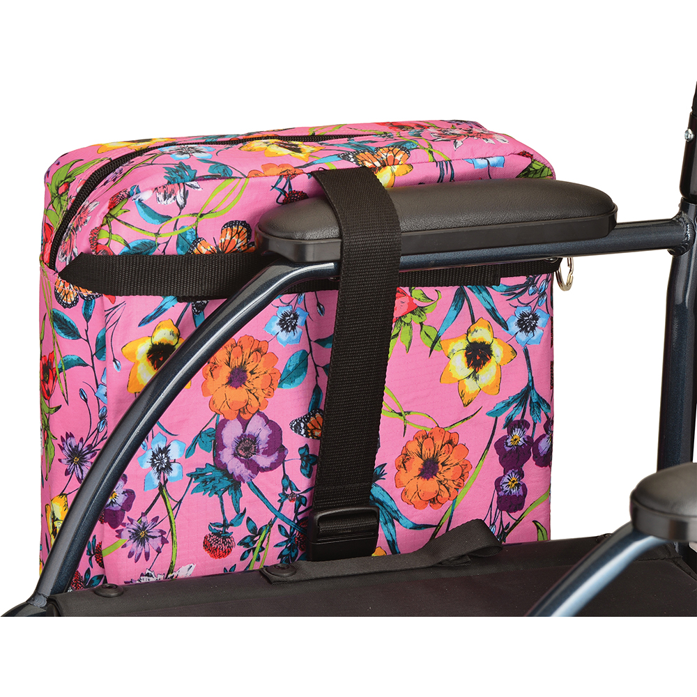 Mobility Bag - English Garden on Transport Chair